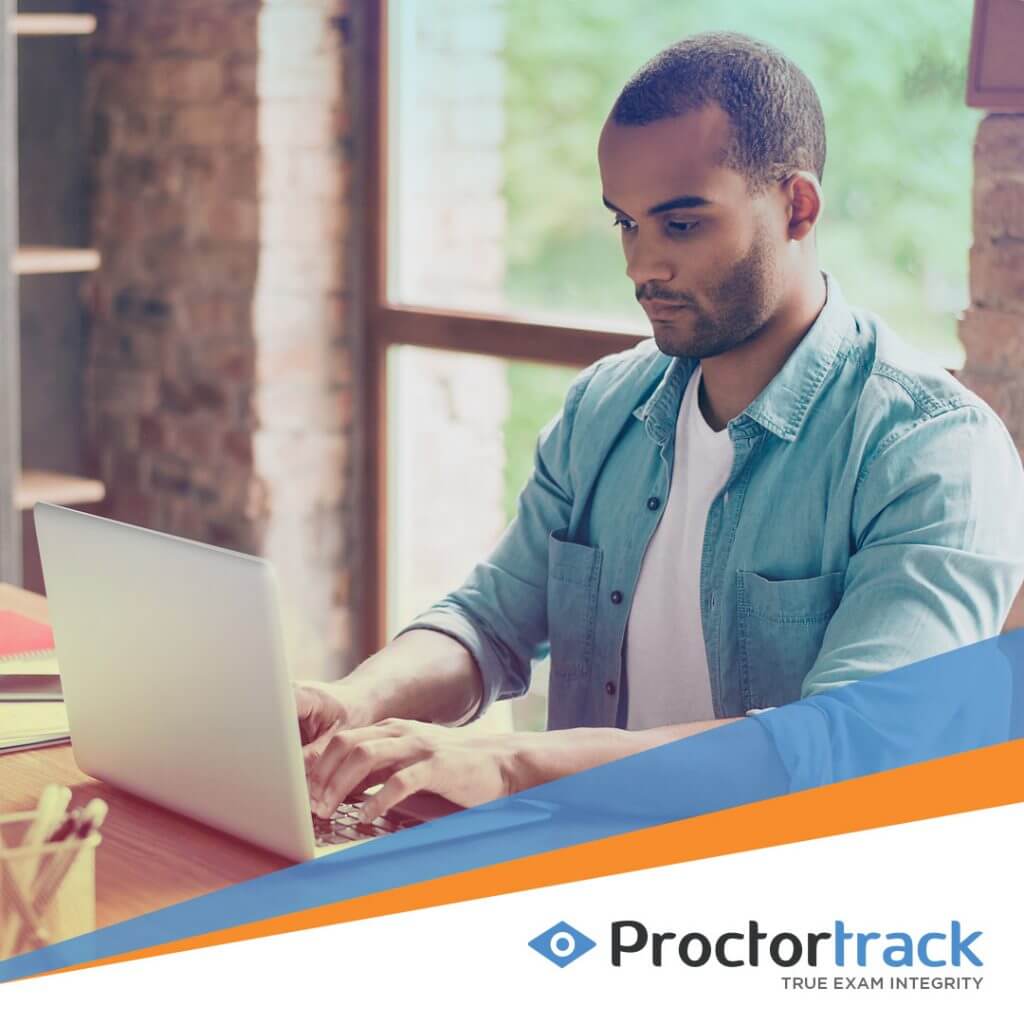 proctortrack online exam procotring