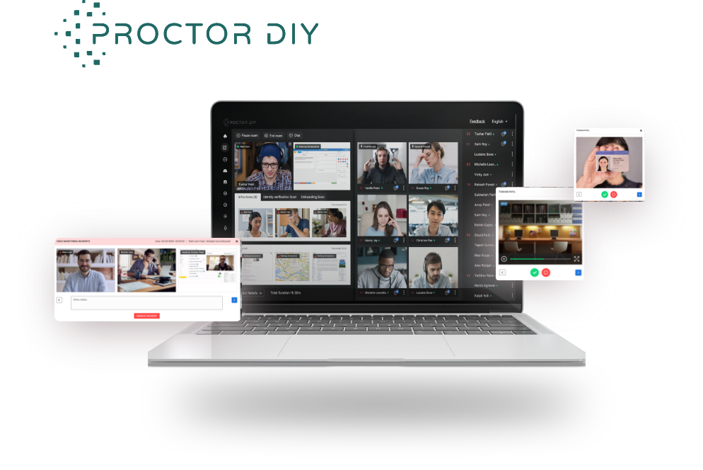 online assessment, web proctoring, online exam proctoring, remote proctor