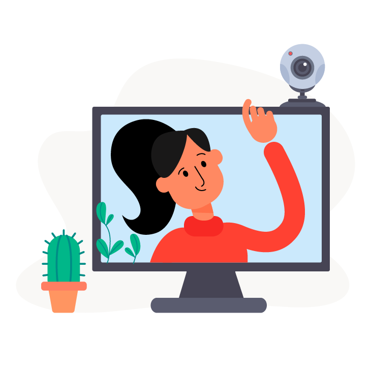 Webcam enabled proctortrack online test for remote proctoring