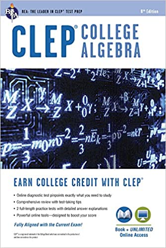 CLEP® College Algebra Book